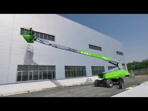 Self propelled Telescopic boom lift Platform with lifting Height 88ft,360kg load capacity for construction