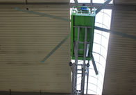 6m Scissor Lifts Mobile Aerial Platform , Mobile Lift Platform Green supplier