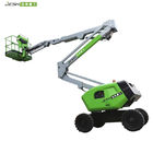 Mobile 14m 46ft Articulating Boom Lift with 230kg capacity for outdoor maintenance supplier