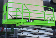 Mobile electric elevated work platform 14m scissor lift with 320kg capacity supplier