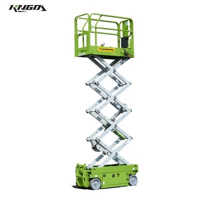 Portable Mobile Hydraulic Lift Platform Height 6M Capacity 230kg Scissor Lift AWP