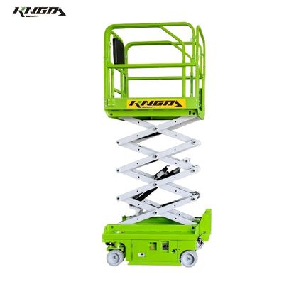 MEWP Self-Propelled Scissor Lift Working Height  6M Weight 830KG