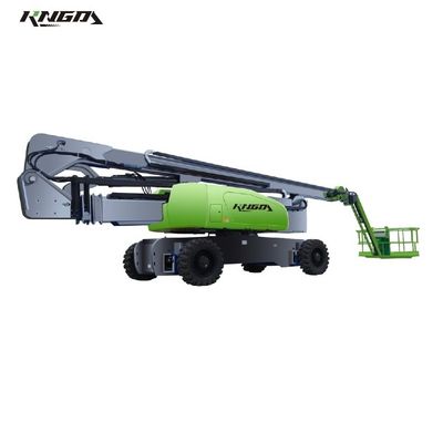 135 Foot 125 Foot 40m Boom Lift Diesel Bendable Boom Staff Lift Hydraulic 4WD