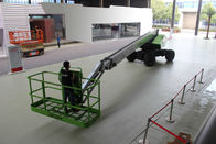 27m Electric Boom Lift Aerial Work Platform For Building Clearnning supplier