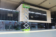 Mobile Electric Scissor Lift  Table 320kg Capacity Platform 13m supplier
