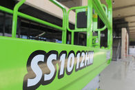 24V / 260Ah Sky Lift Platform Capacity 320kg 40.5*12.7m Tire Green Color supplier