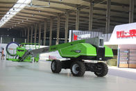 Green Articulating Boom Lift Working Height 16m For Airport Building supplier