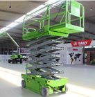 MEWP elevated work  platform 13m 42ft load capacity 320kg Self Propelled Scissor Lift For Maintenance supplier