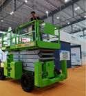 Diesel Engine 18m 700kg Capacity Self Propelled Scissor Lift for Outdoor maintanence supplier