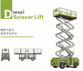 18m 59ft Rough Terrain Diesel Scissor Lift For Outdoor Maintanence supplier