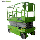 Green color 8m electric man lift with 450KG capacity for maintenance supplier