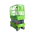 Max.Lifting 13ft 4m electric small Scissor Lift with load capacity 240kg supplier