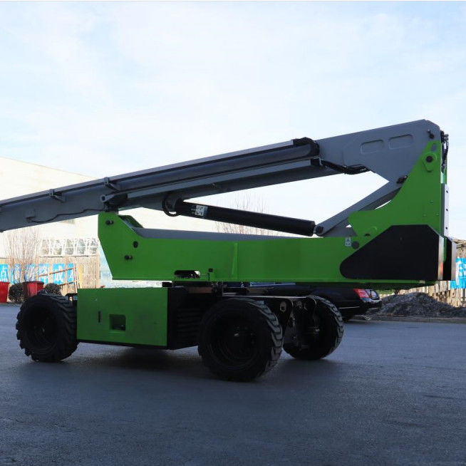 42m Height Platform Diesel Telescopic Boom Lift Rotation 360°