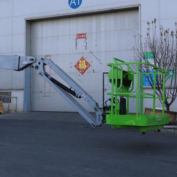 Weight 13200Kg Electrical Telescopic Boom Lift Platform Height 24m