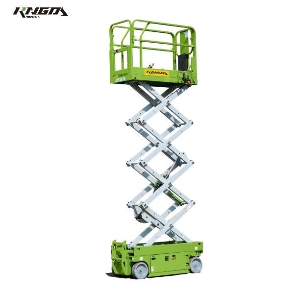 Platform Working Height 8m Self-Propelled Scissor Raise 24V DC