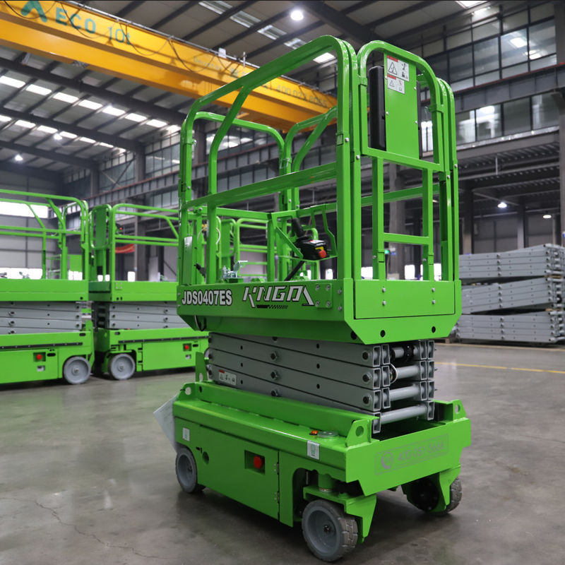 Personnel Lift Platform Height 4M Wheelbase 1M Self-Propelled Scissor Lift