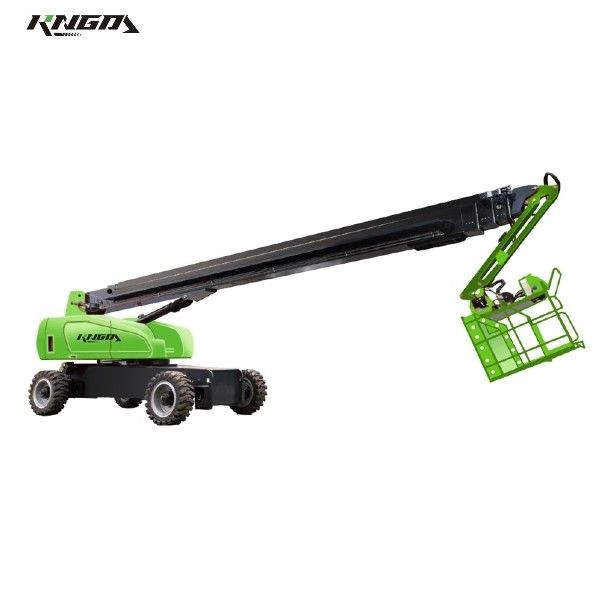 42m Height Platform Diesel Telescopic Boom Lift Rotation 360°