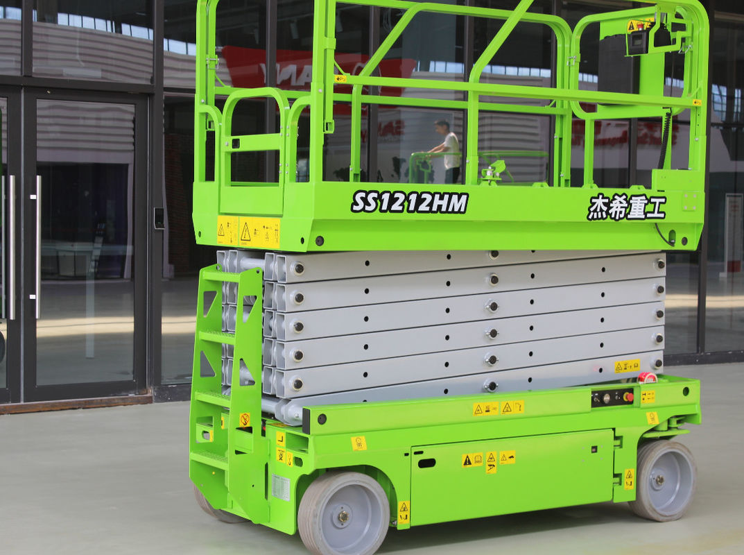 Working Safe Elevated Lift Platform Small 6m Manlifts For Building supplier