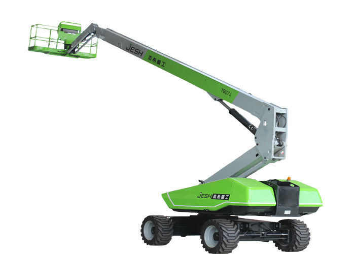27m Electric Boom Lift Aerial Work Platform For Building Clearnning supplier