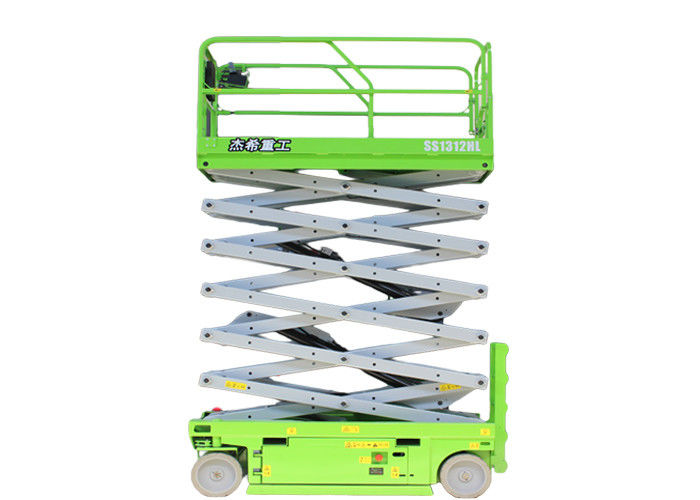 Self Propelled Scissor Lift Working Height 13.8m With Platfrom Capacity 320KG supplier