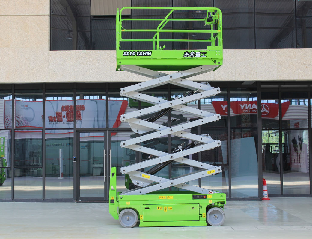Electric working height 14m with 320kg capacity hydraulic scissor lift for maintenance supplier