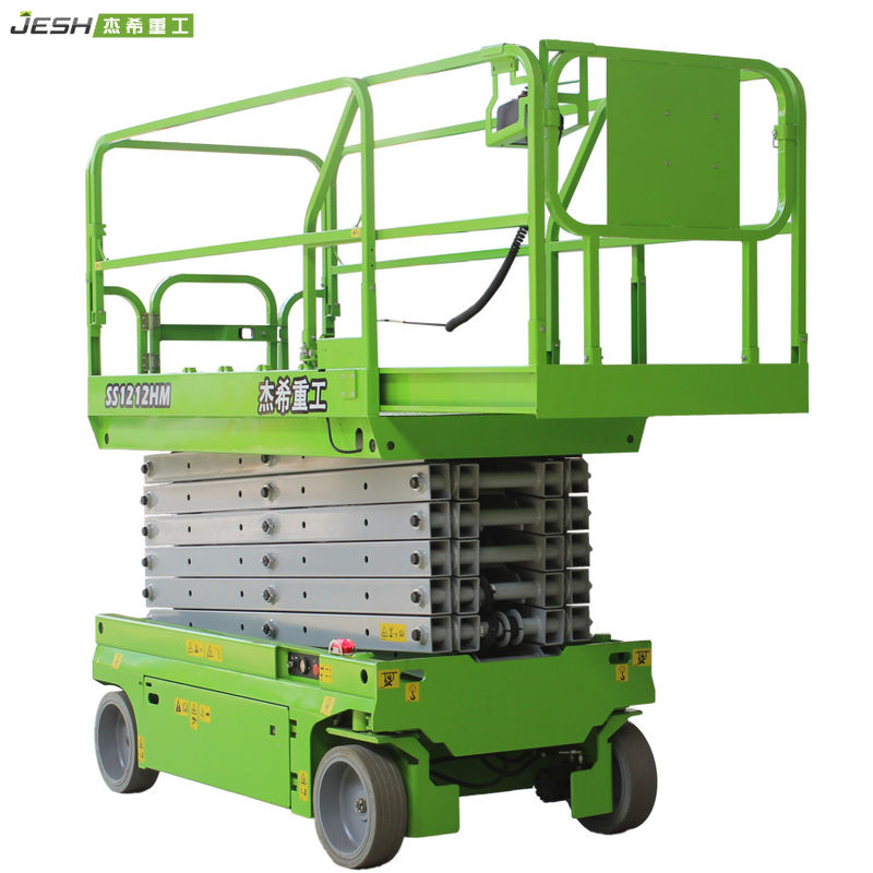 CE 12m self propelled scissor lift with 320kg capacity for sale supplier