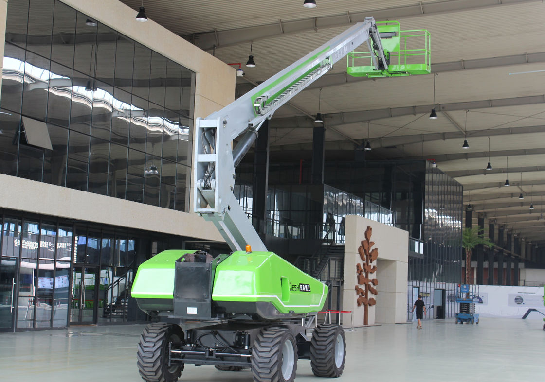 Working height 16m diesel engine boom lift with outreach 18m for building supplier
